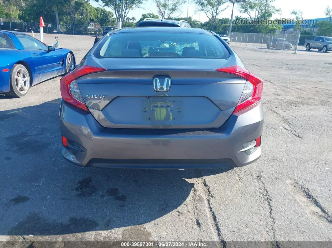 2017 Honda Civic Lx Gray vin: 19XFC2F58HE049918