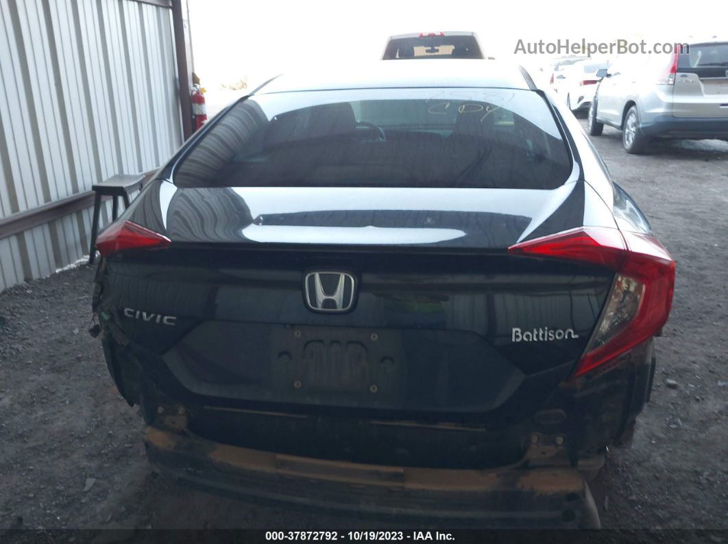 2016 Honda Civic Lx Black vin: 19XFC2F59GE043494