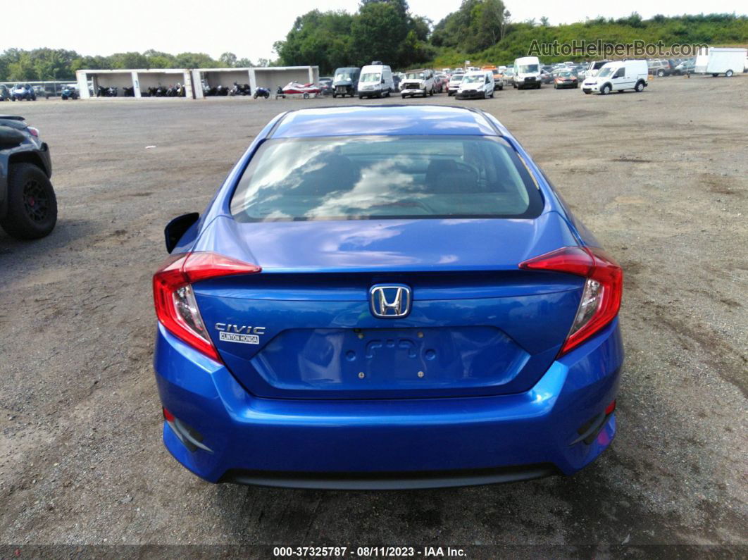 2016 Honda Civic Sedan Lx Blue vin: 19XFC2F59GE209867