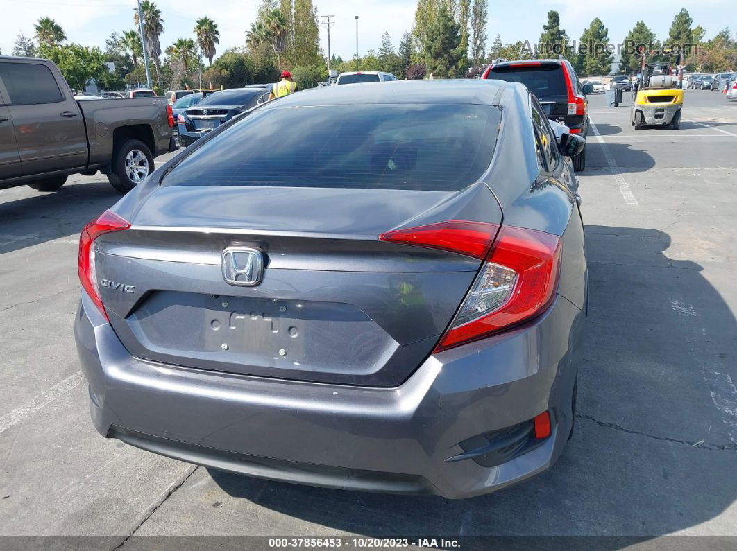 2016 Honda Civic Sedan Lx Gray vin: 19XFC2F59GE219699