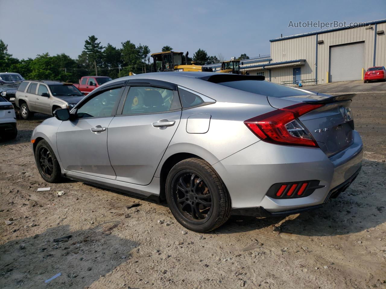 2016 Honda Civic Lx Серебряный vin: 19XFC2F59GE239273