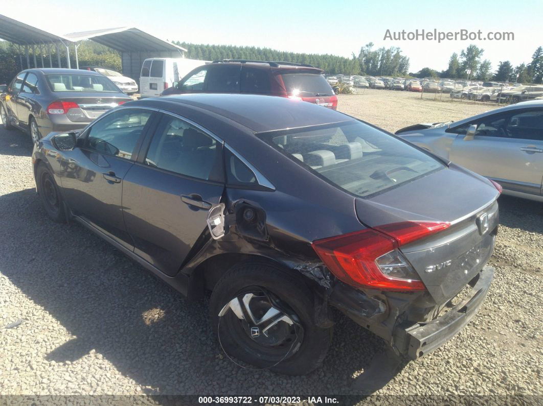 2017 Honda Civic Sedan Lx Gray vin: 19XFC2F59HE035736