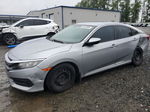 2017 Honda Civic Lx Silver vin: 19XFC2F59HE038443