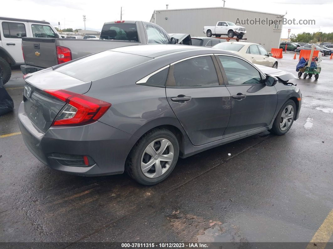 2017 Honda Civic Sedan Lx Gray vin: 19XFC2F59HE065416