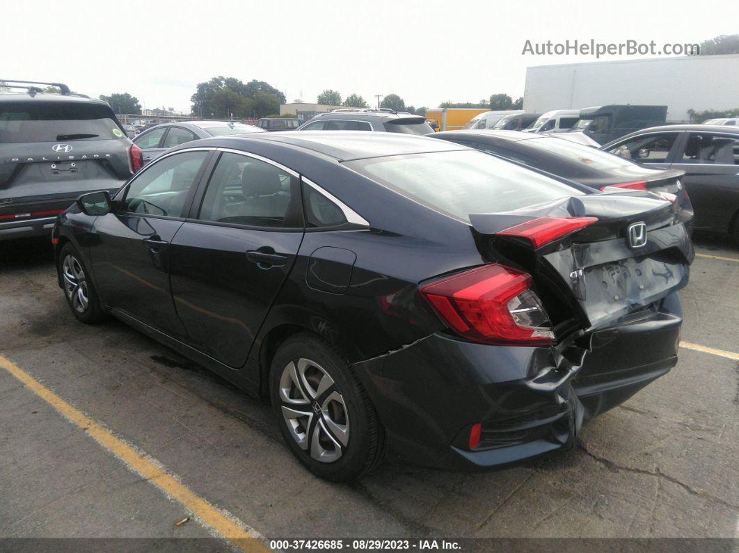 2017 Honda Civic Sedan Lx Gray vin: 19XFC2F59HE207103