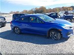 2016 Honda Civic Lx Blue vin: 19XFC2F5XGE040118