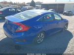 2016 Honda Civic Lx Blue vin: 19XFC2F5XGE040118