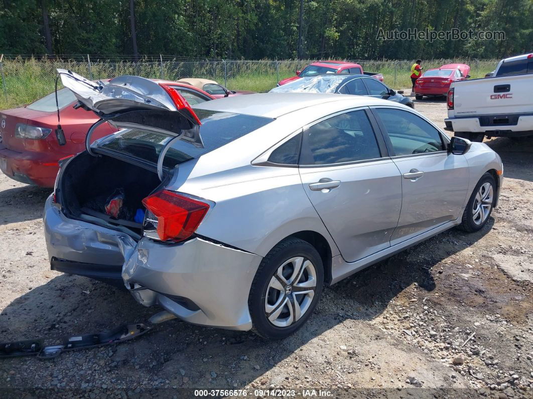 2016 Honda Civic Sedan Lx Silver vin: 19XFC2F5XGE067612