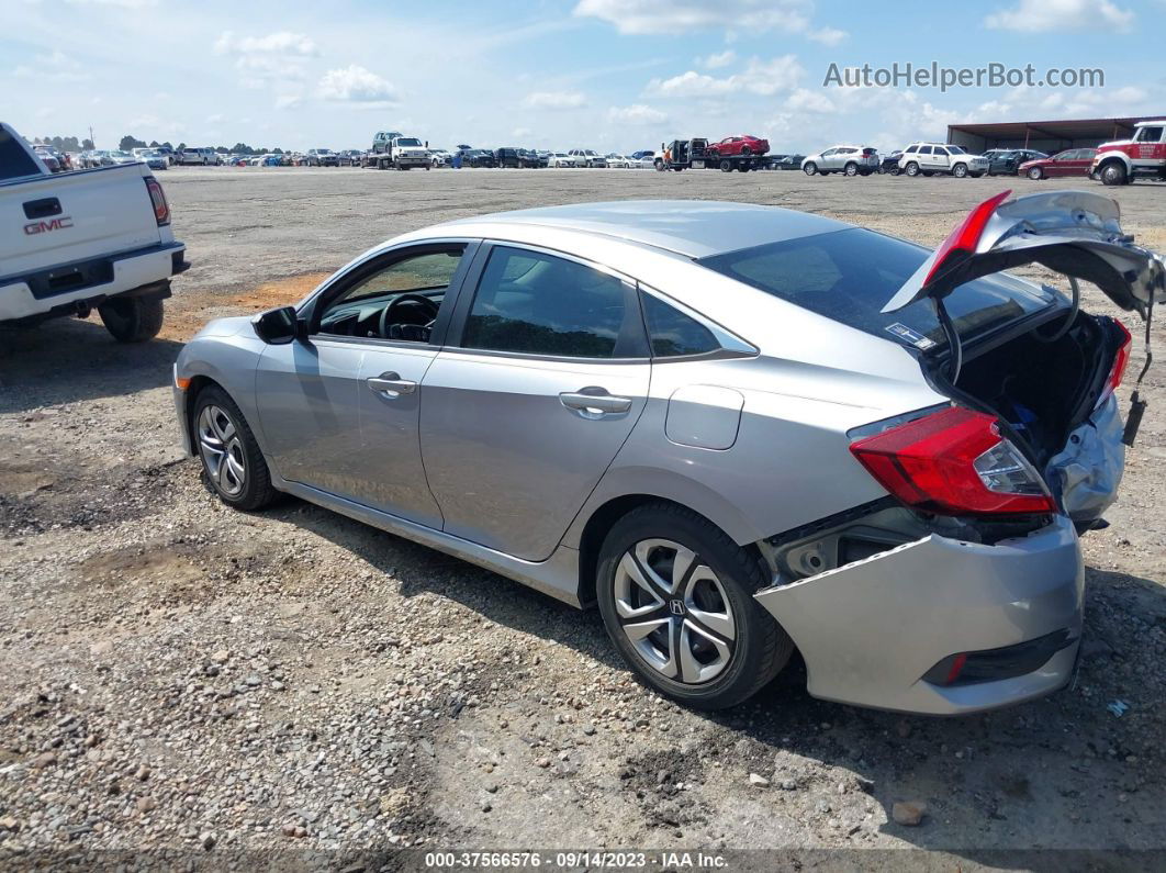 2016 Honda Civic Sedan Lx Silver vin: 19XFC2F5XGE067612