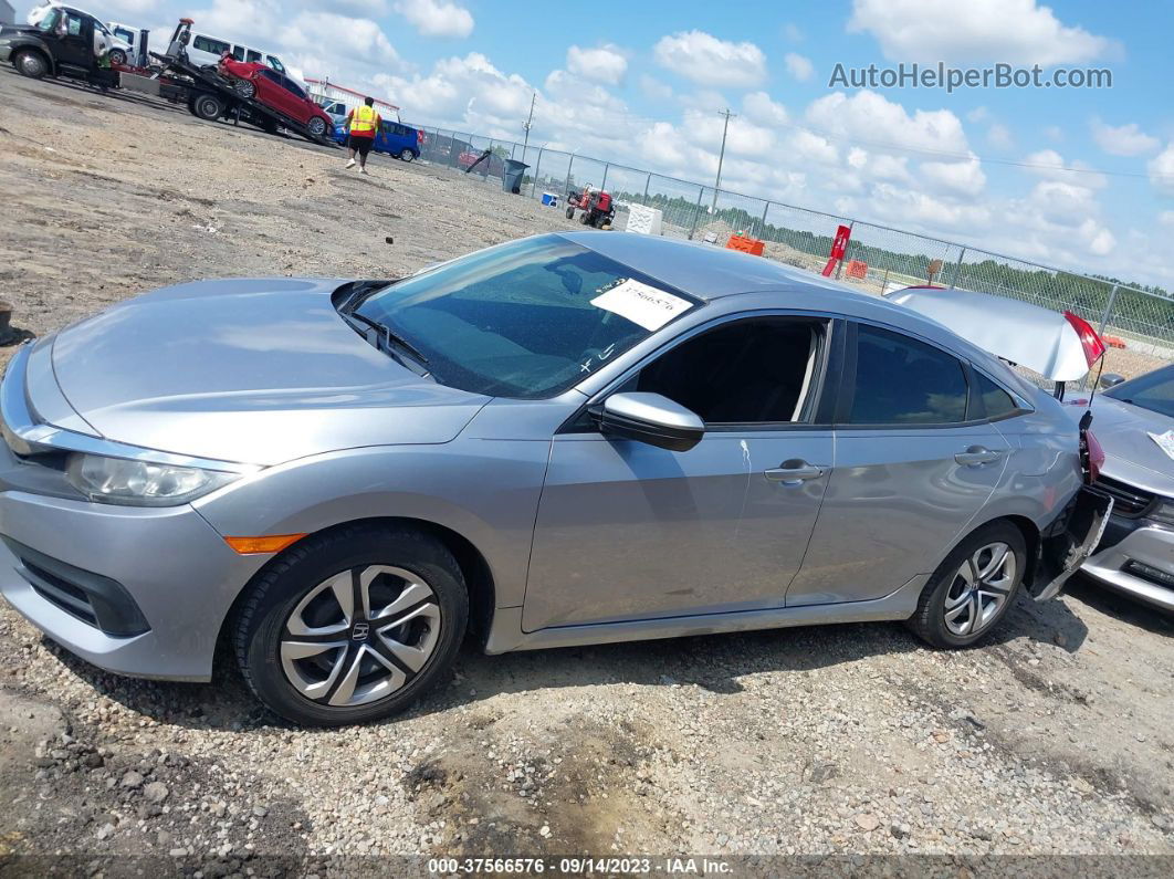 2016 Honda Civic Sedan Lx Silver vin: 19XFC2F5XGE067612