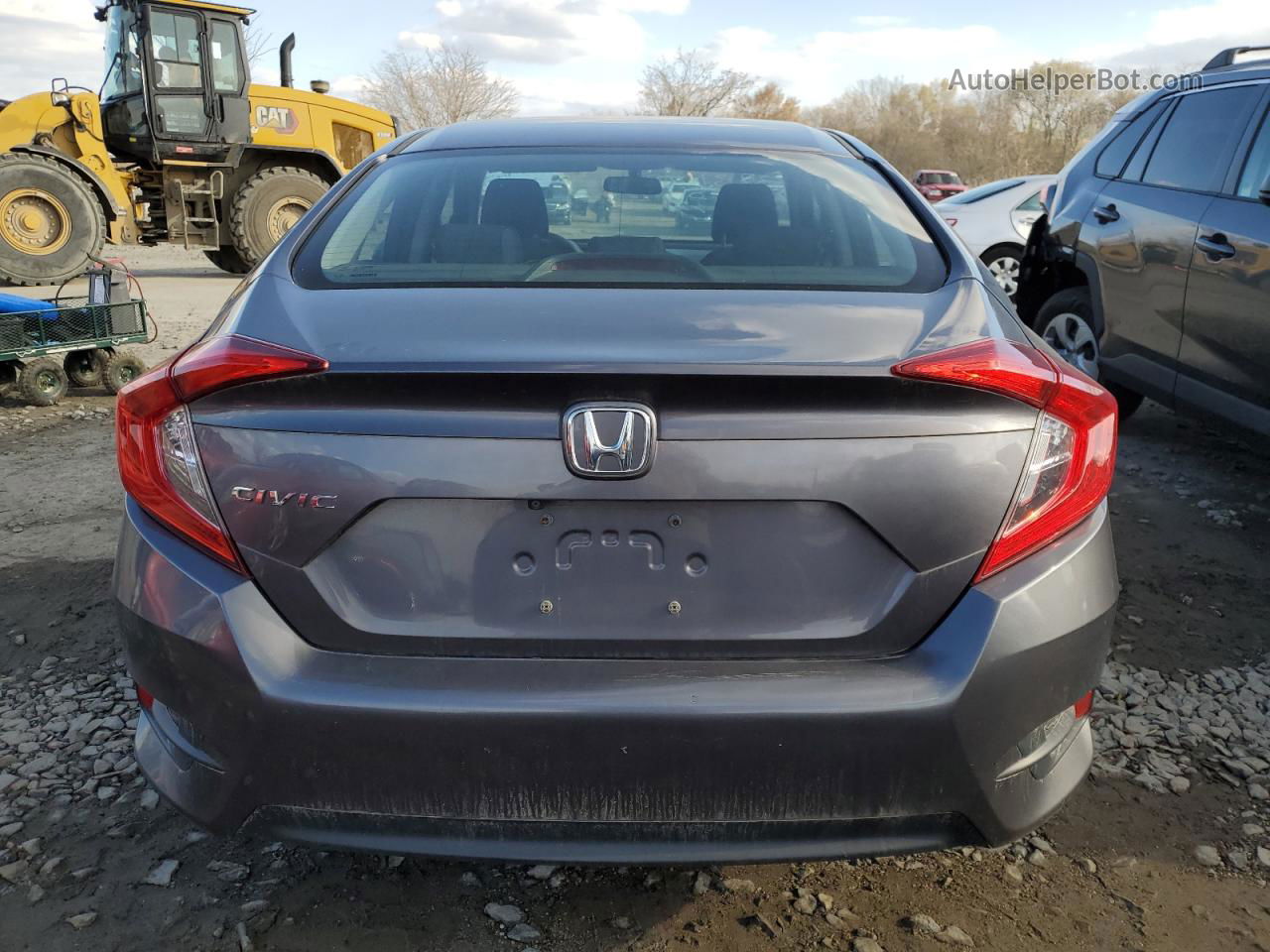 2016 Honda Civic Lx Charcoal vin: 19XFC2F5XGE070395