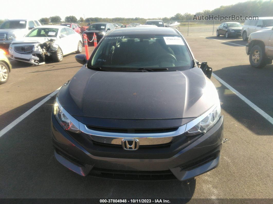 2017 Honda Civic Lx Gray vin: 19XFC2F5XHE068616