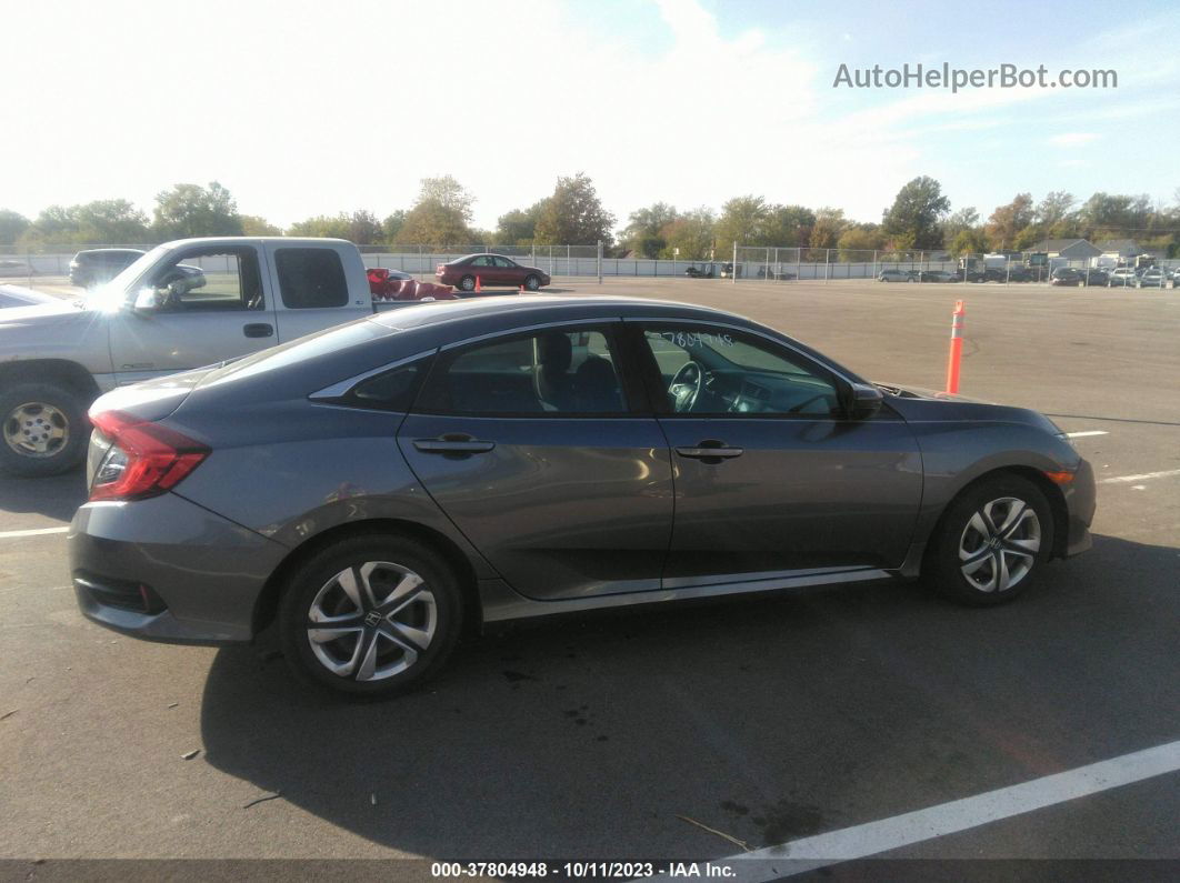 2017 Honda Civic Lx Gray vin: 19XFC2F5XHE068616