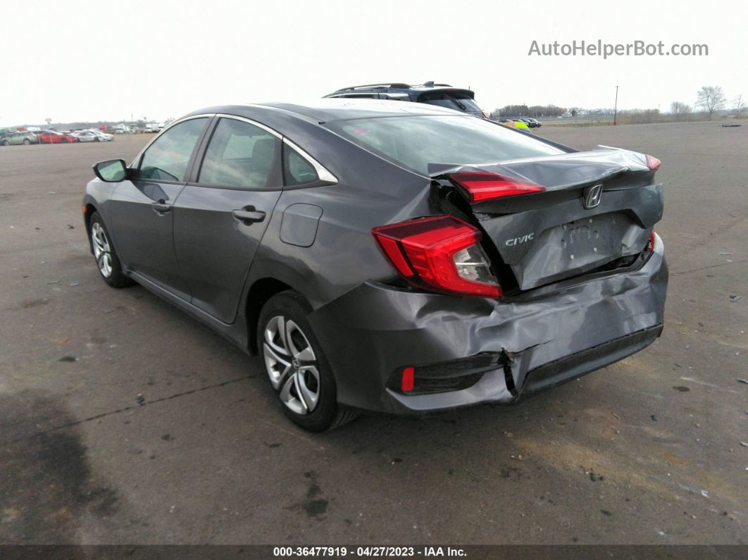 2017 Honda Civic Sedan Lx Серый vin: 19XFC2F5XHE069328