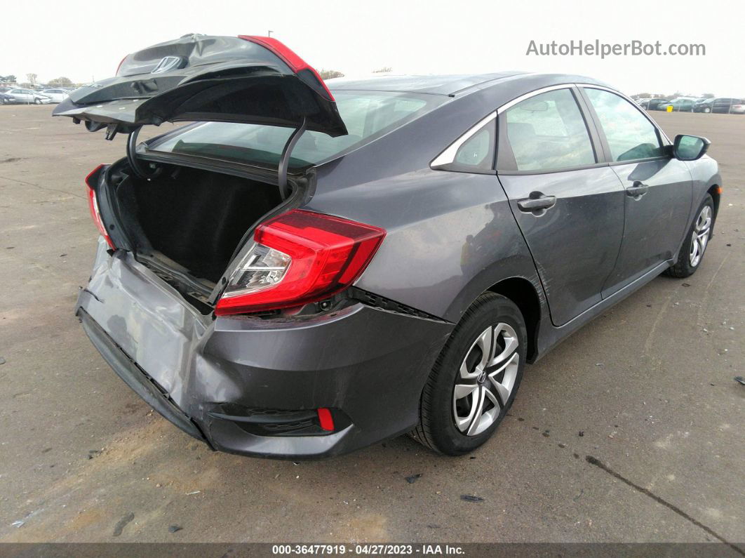 2017 Honda Civic Sedan Lx Серый vin: 19XFC2F5XHE069328