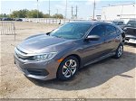 2017 Honda Civic Lx Gray vin: 19XFC2F5XHE079163