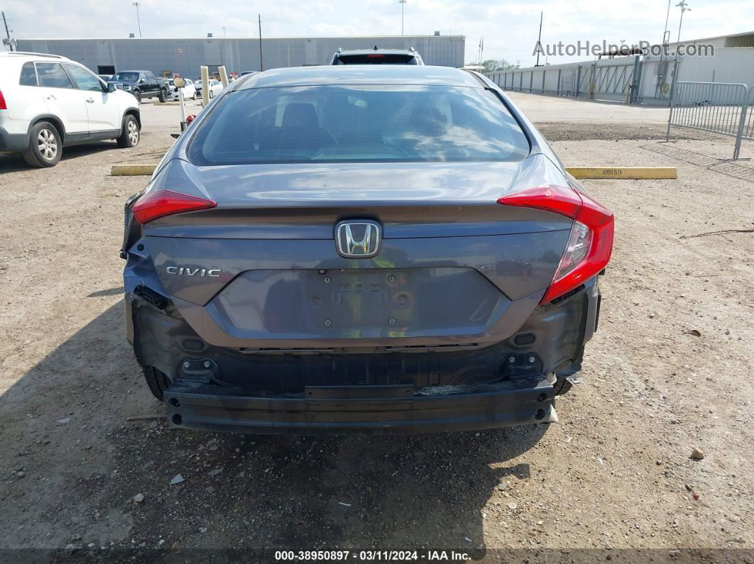 2017 Honda Civic Lx Gray vin: 19XFC2F5XHE079163