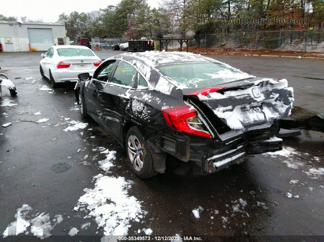 2017 Honda Civic Sedan Lx Black vin: 19XFC2F5XHE200208