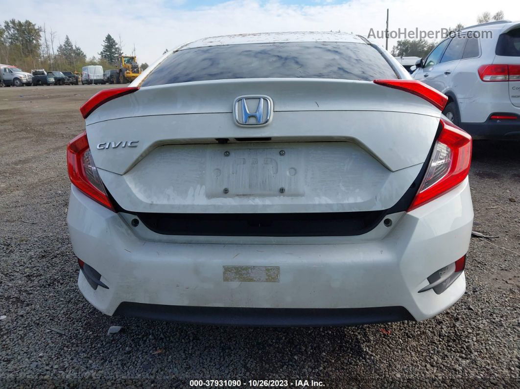 2017 Honda Civic Lx White vin: 19XFC2F5XHE206851