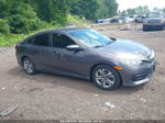 2017 Honda Civic Lx Gray vin: 19XFC2F5XHE224203