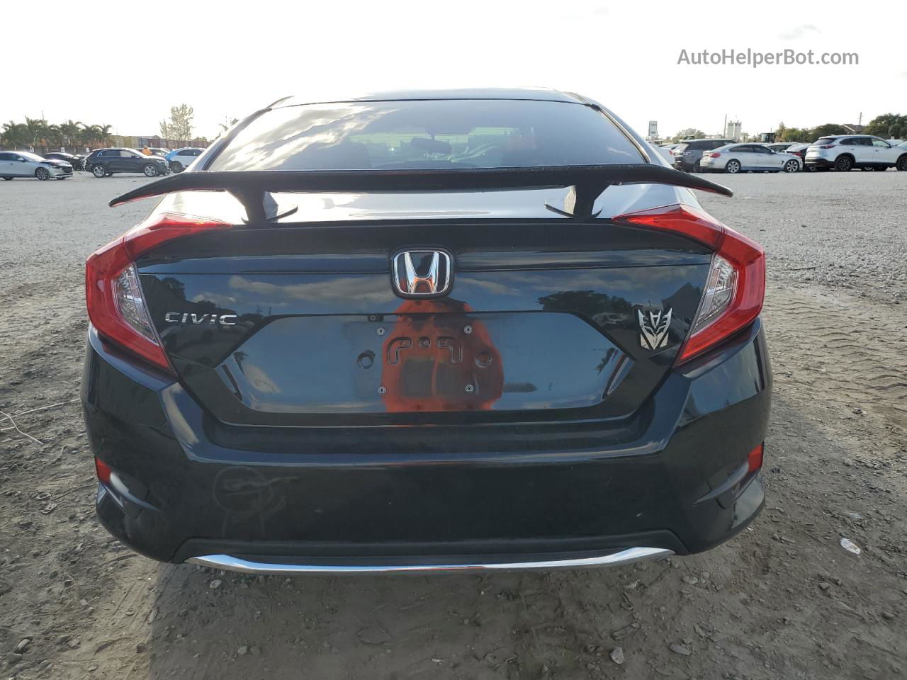 2019 Honda Civic Lx Black vin: 19XFC2F60KE044499