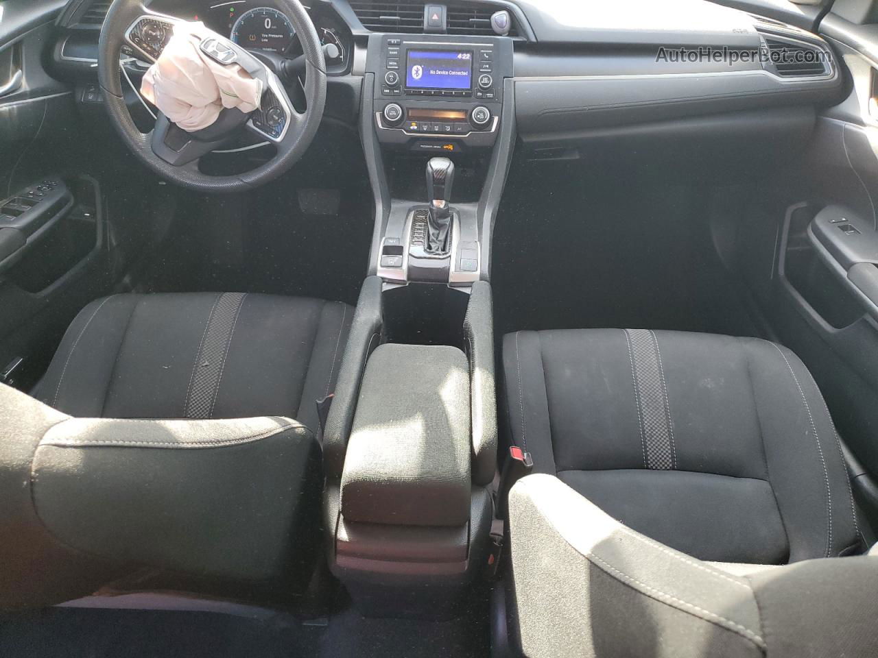 2019 Honda Civic Lx Black vin: 19XFC2F60KE044499