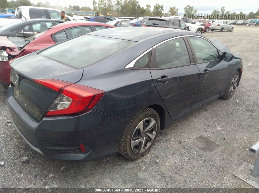 2020 Honda Civic Sedan Lx Navy vin: 19XFC2F60LE029096