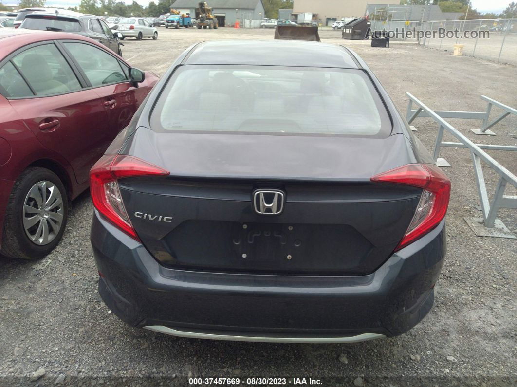 2020 Honda Civic Sedan Lx Navy vin: 19XFC2F60LE029096