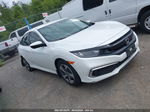 2020 Honda Civic Lx White vin: 19XFC2F60LE201501