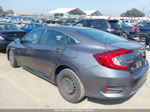 2020 Honda Civic Lx Gray vin: 19XFC2F60LE203605