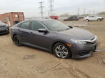 2017 Honda Civic Lx Gray vin: 19XFC2F61HE034136