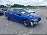 2019 Honda Civic Lx Blue vin: 19XFC2F61KE016646