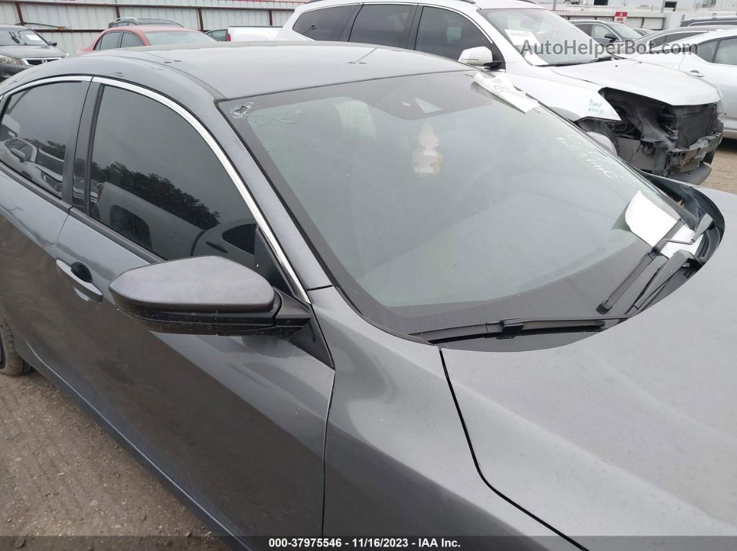 2019 Honda Civic Lx Gray vin: 19XFC2F61KE044639