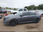 2019 Honda Civic Lx Gray vin: 19XFC2F61KE044639