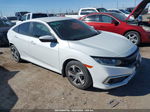 2020 Honda Civic Lx White vin: 19XFC2F61LE017720