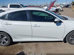 2020 Honda Civic Lx White vin: 19XFC2F61LE017720