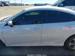 2020 Honda Civic Lx White vin: 19XFC2F61LE017720