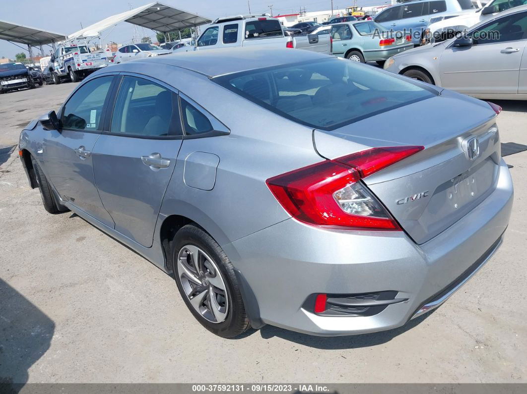 2020 Honda Civic Sedan Lx Silver vin: 19XFC2F61LE205265