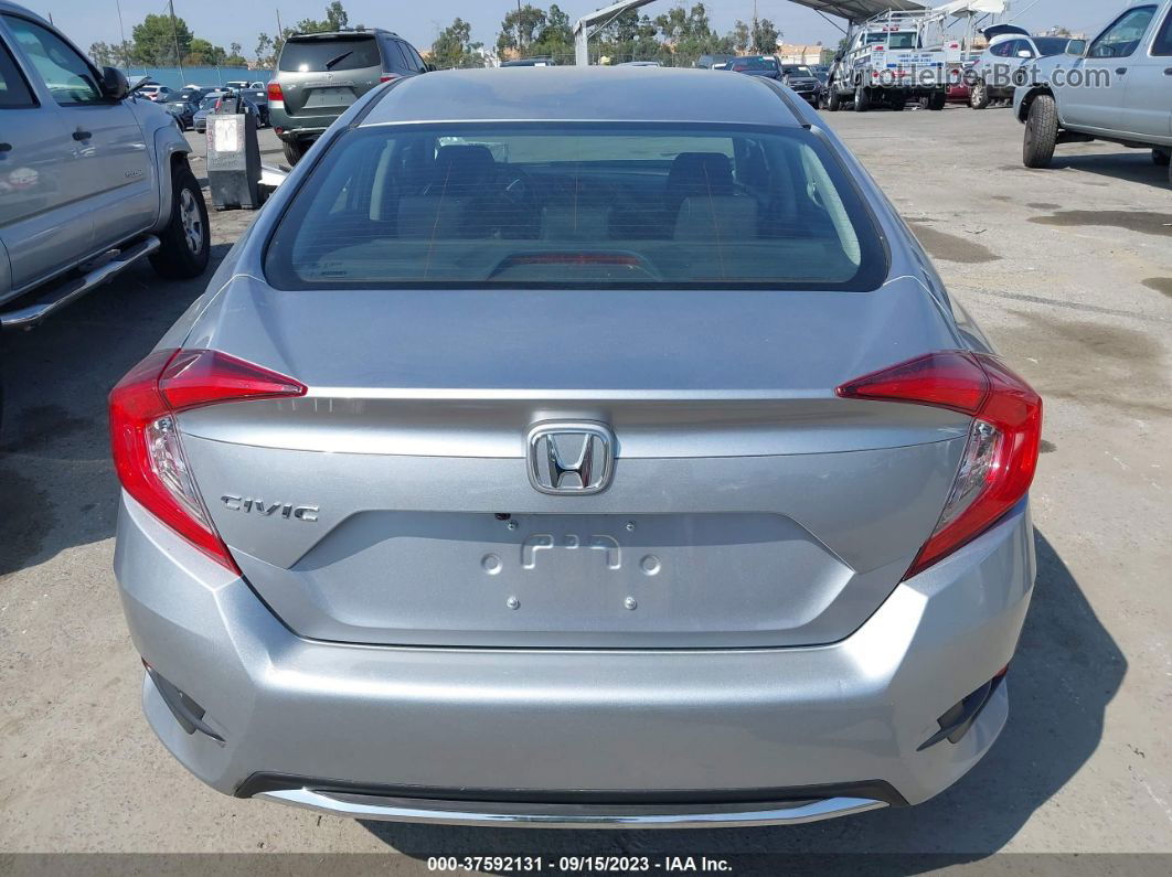 2020 Honda Civic Sedan Lx Silver vin: 19XFC2F61LE205265