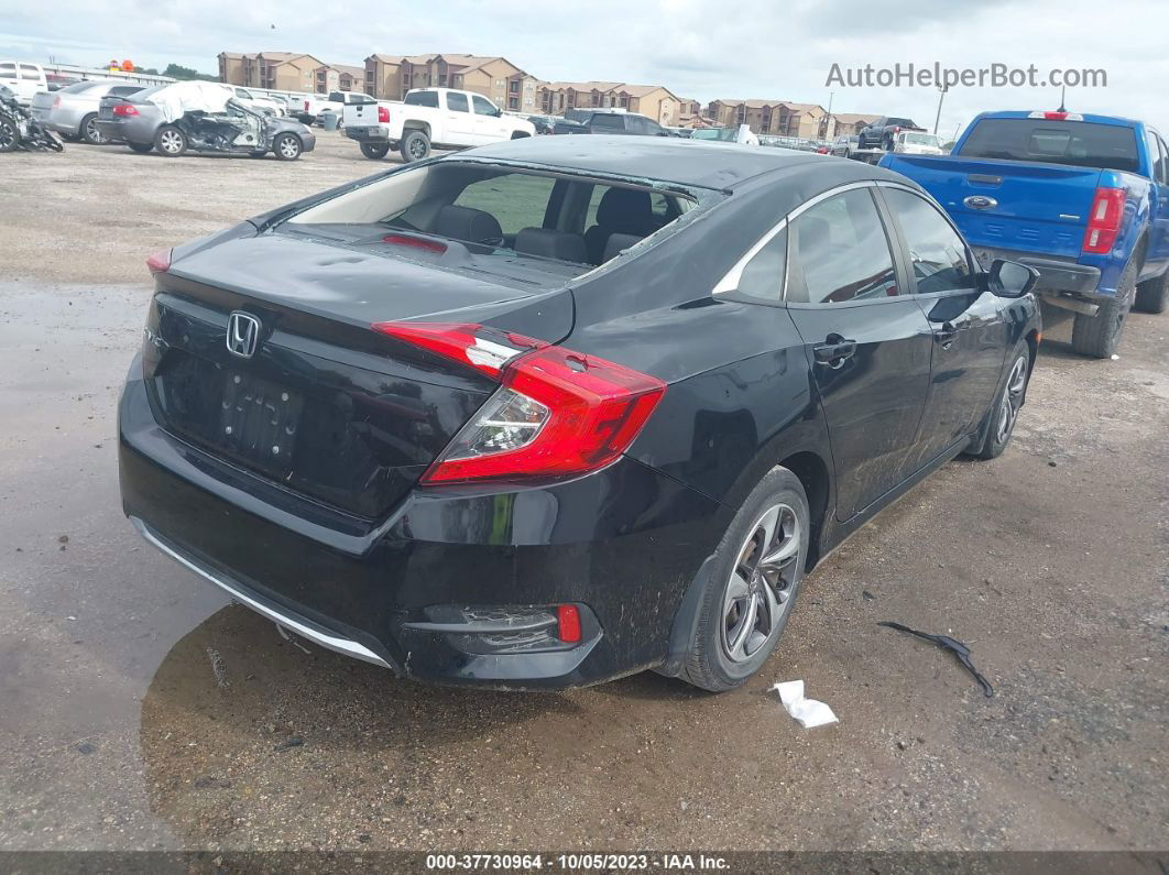 2019 Honda Civic Lx Black vin: 19XFC2F62KE013190