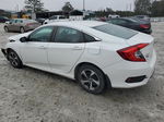 2020 Honda Civic Lx White vin: 19XFC2F62LE003678