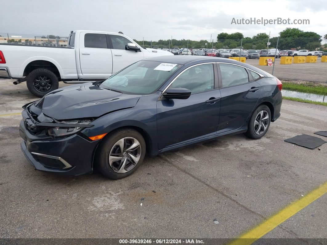 2020 Honda Civic Lx Gray vin: 19XFC2F62LE006774