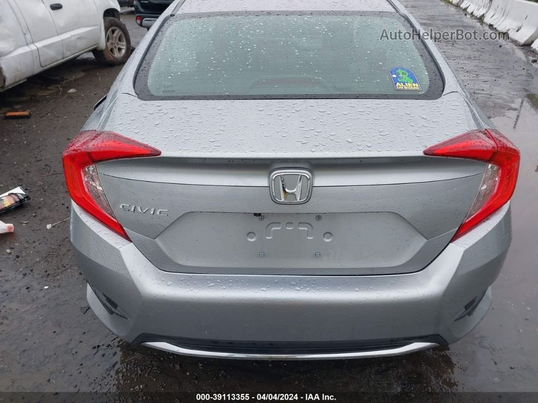 2020 Honda Civic Lx Silver vin: 19XFC2F62LE200690