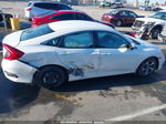 2020 Honda Civic Lx White vin: 19XFC2F62LE207347