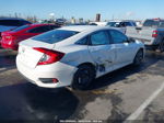 2020 Honda Civic Lx White vin: 19XFC2F62LE207347