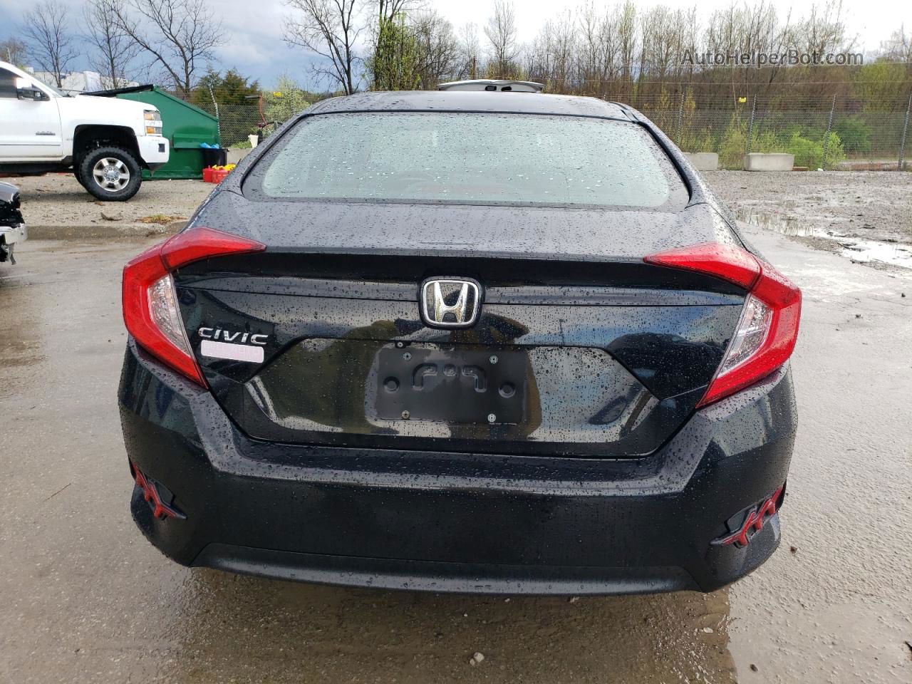 2017 Honda Civic Lx Black vin: 19XFC2F63HE037264