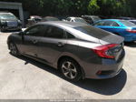 2019 Honda Civic Lx Gray vin: 19XFC2F63KE027955