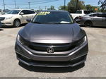 2019 Honda Civic Lx Gray vin: 19XFC2F63KE027955