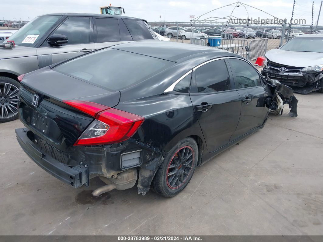 2019 Honda Civic Lx Black vin: 19XFC2F63KE040592