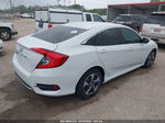 2019 Honda Civic Lx White vin: 19XFC2F63KE043184